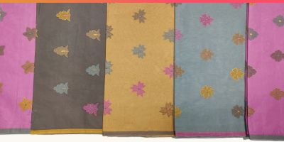 Aplic_patchwork pattern sarees by Shree Suchitra 1