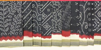 Bandhani pattern sarees by Shree Suchitra 6
