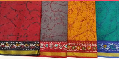 Batik pattern sarees by Shree Suchitra 2