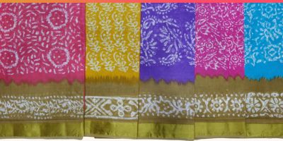 Batik pattern sarees by Shree Suchitra 5
