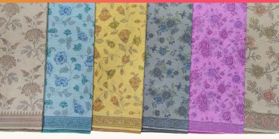 Floral pattern sarees by Shree Suchitra 2