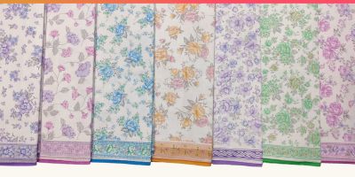 Floral pattern sarees by Shree Suchitra 3