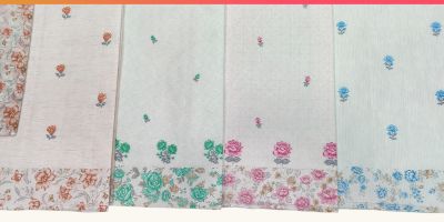 Floral pattern sarees by Shree Suchitra 5