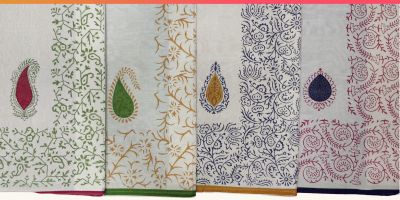 Hand Block pattern sarees by Shree Suchitra 3