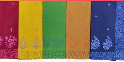 Hand Block pattern sarees by Shree Suchitra 5