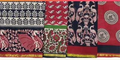 Kalamkari print sarees by Shree Suchitra 5