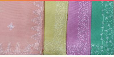 Embroidered Cotton sarees by Shree Suchitra 3
