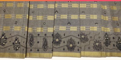 Embroidered Cotton sarees by Shree Suchitra 9