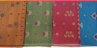 Print with embroidery sarees by Shree Suchitra 6
